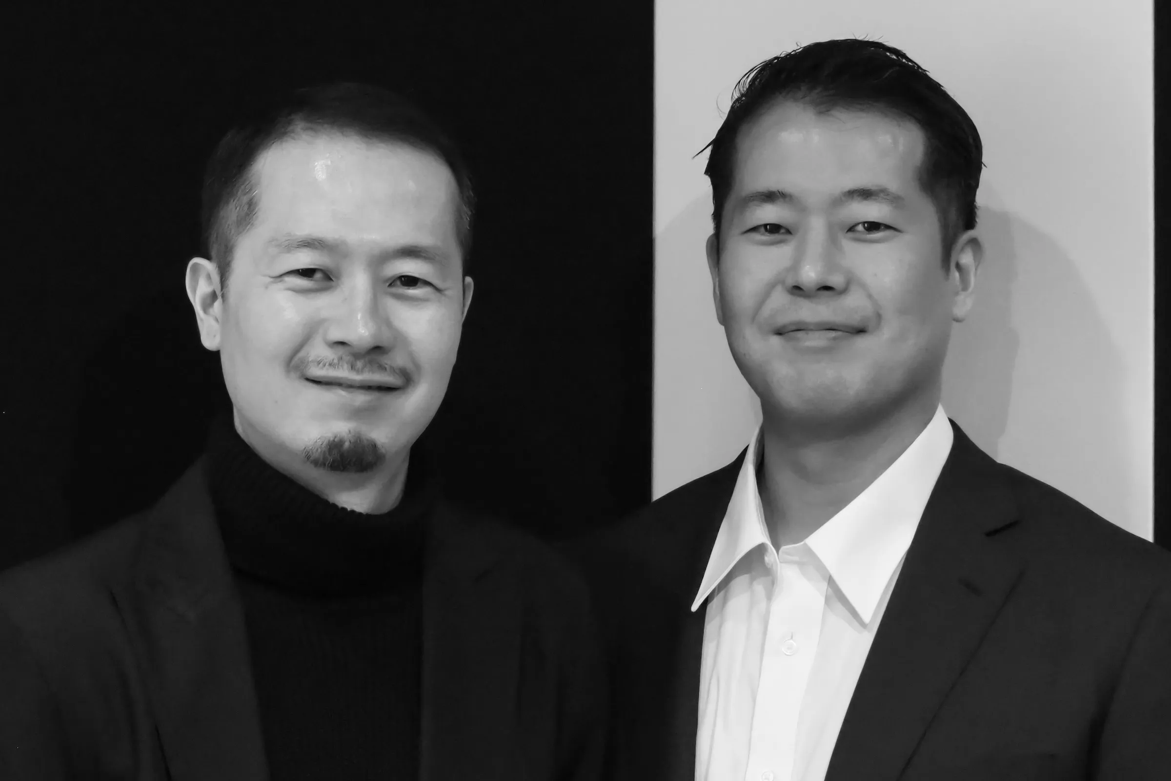 Masahiro Hiramoto (left) and Masafumi Hiramoto